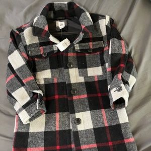 Girls Toddler Dress Length Jacket